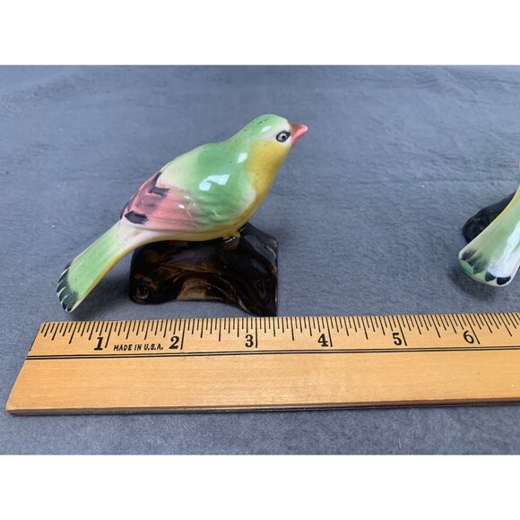 Vintage Japan Ceramic Bird Salt & Pepper Shakers 1950s - Picture 6 of 9